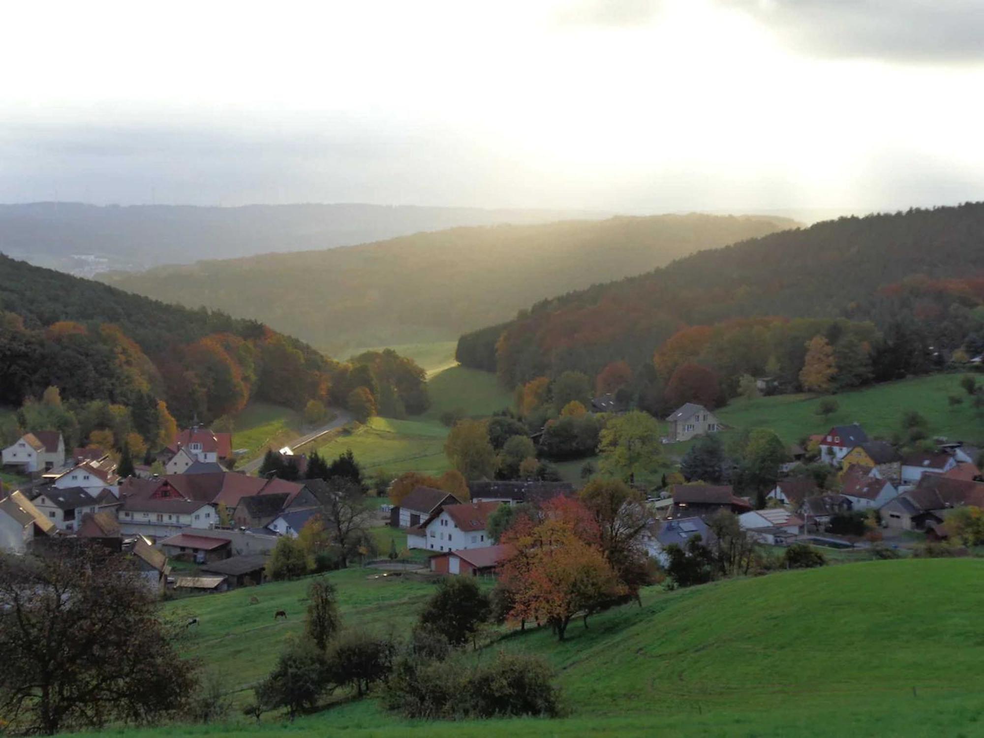 Ferienwohnung Fuchsbau Brombachtal エクステリア 写真