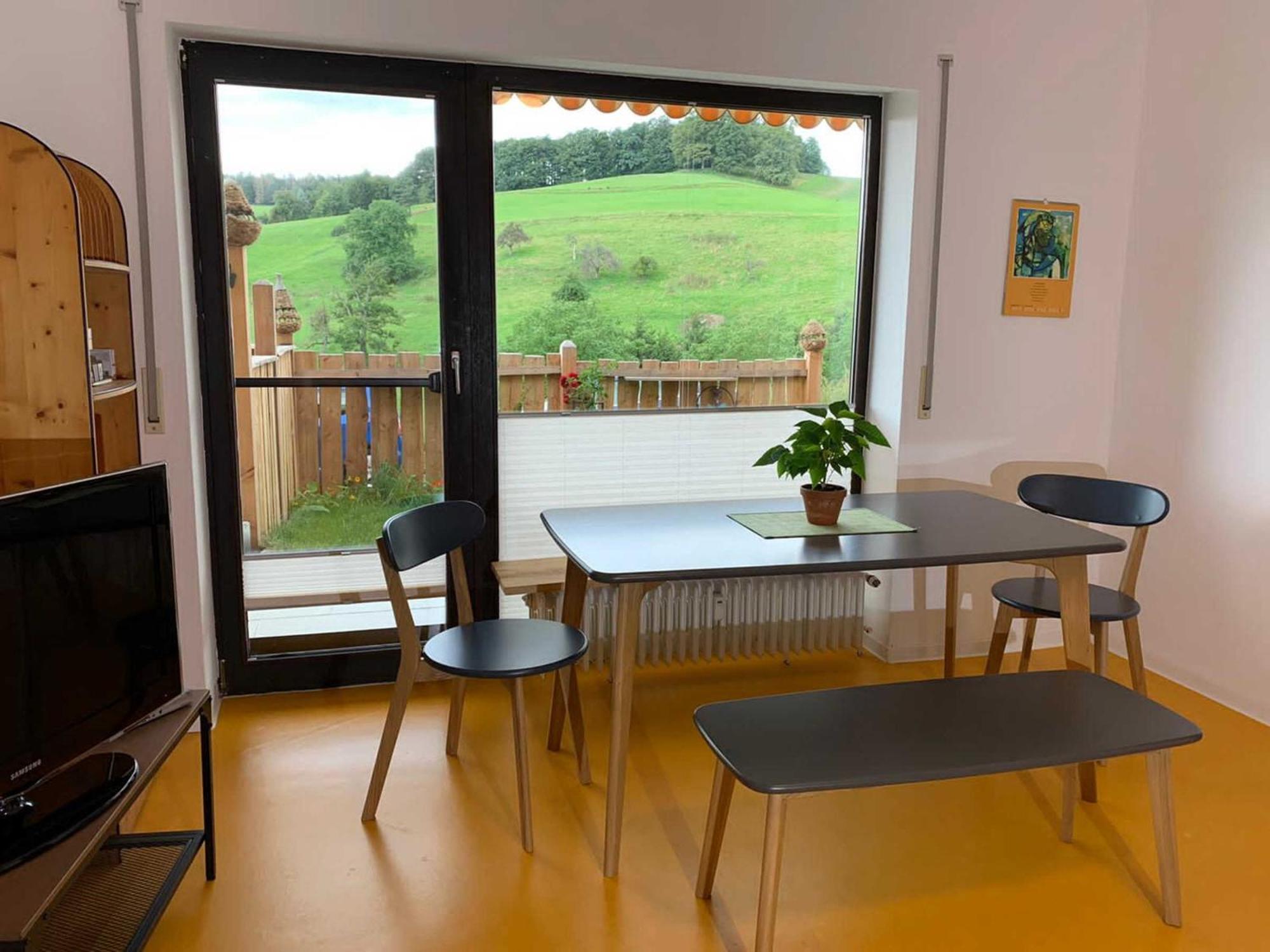 Ferienwohnung Fuchsbau Brombachtal エクステリア 写真